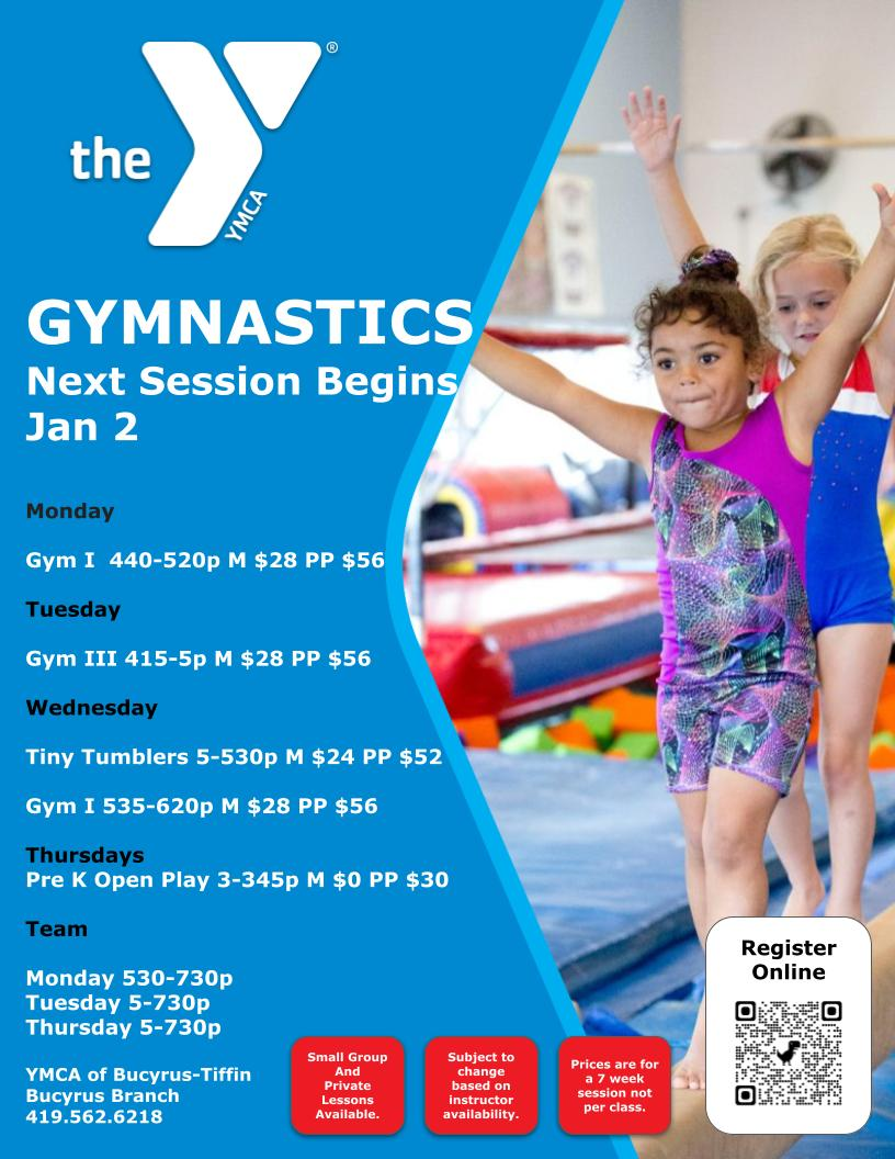 Fitness Bucyrus Tiffin YMCA